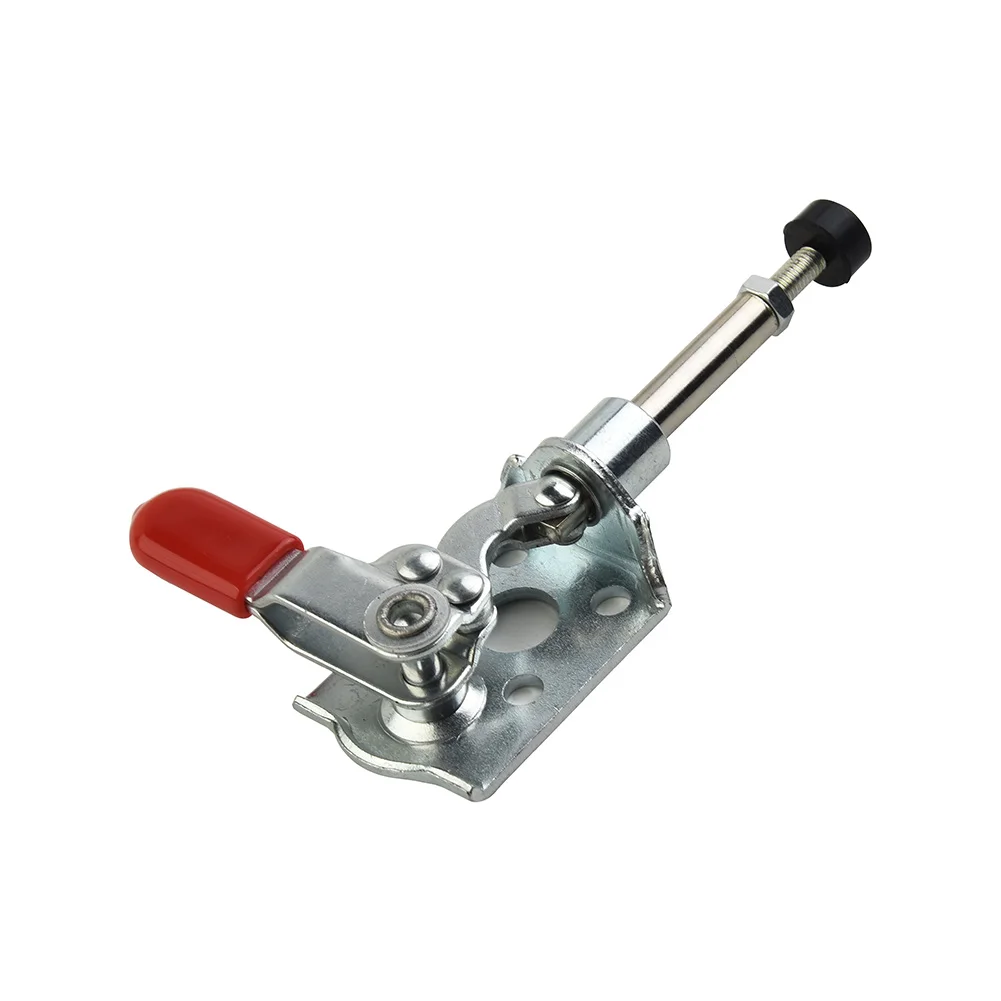 GH301-CR Lever Operated Push Pull Unit for Toggle Clamp Function Plastic Coated Grip for Secure Handling During Frequent Use