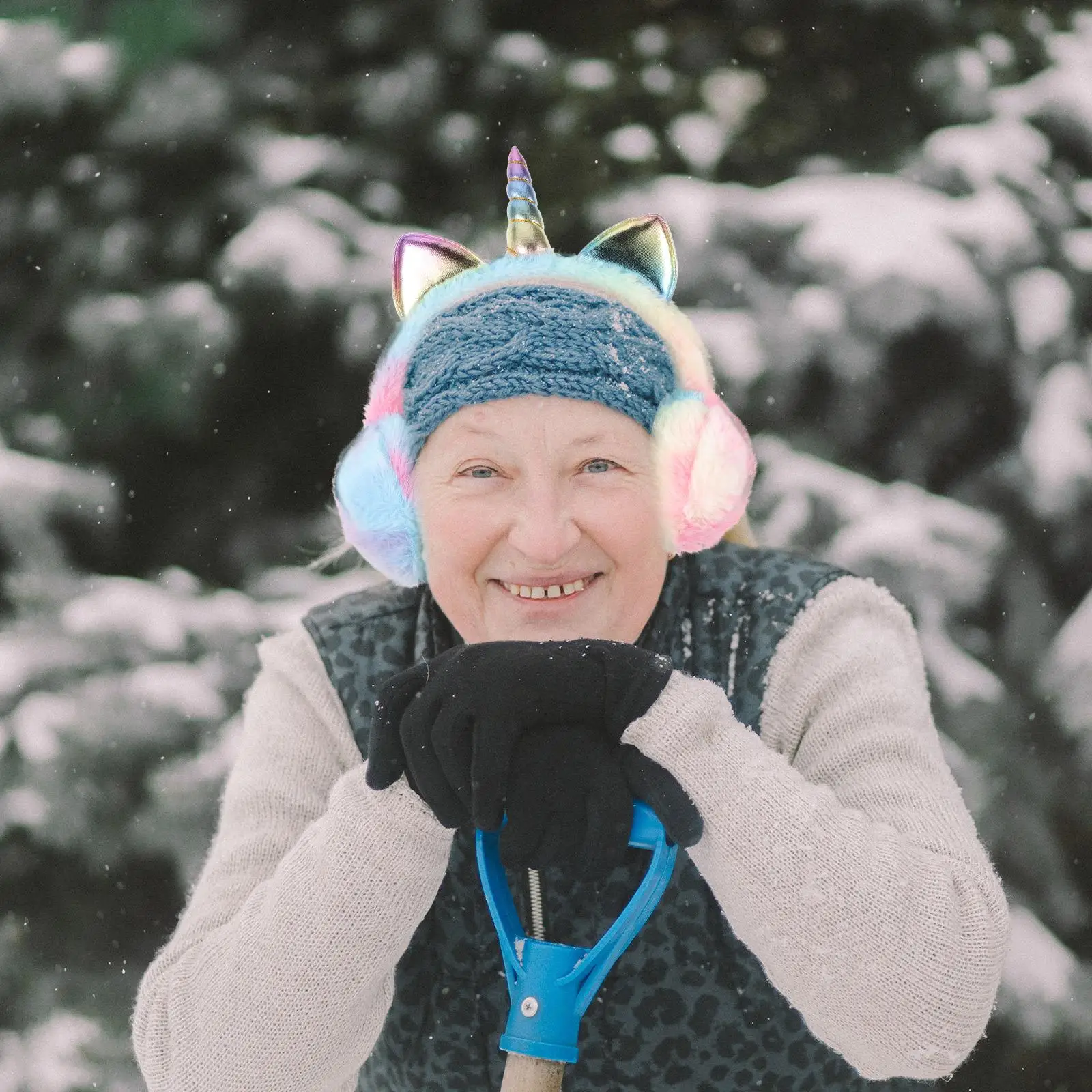 Protetor de orelha de pelúcia quente térmico para meninas mulheres bonito elástico aquecedor de orelha anti frio uso ao ar livre brilhante