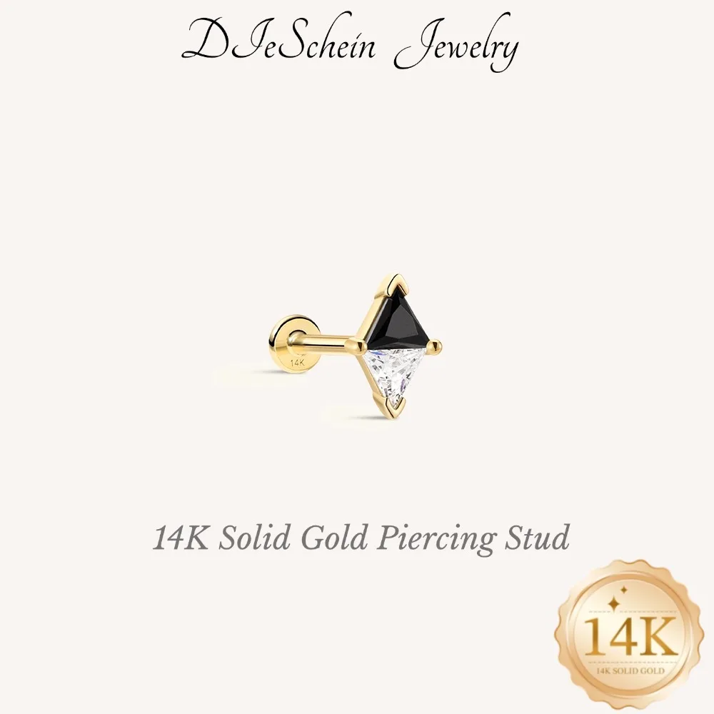 dieschein-1pc-orecchini-a-perno-con-fondo-piatto-colorati-in-oro-massiccio-14k-per-donna-orecchini-impermeabili-per-piercing-gioielli-di-lusso