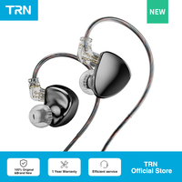 TRN MT5 Earphones Dual Dynamic Driver In-Ear Monitors Headphones