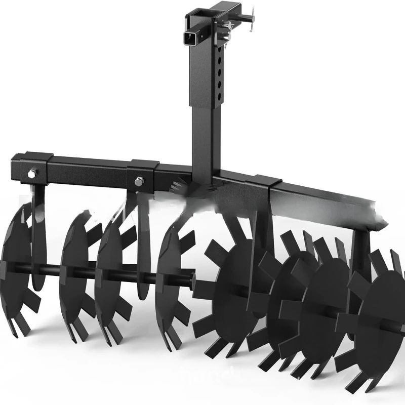 Heavy-Duty 28 Cut Width ATV/UTV Disc Plow Harrow with 2