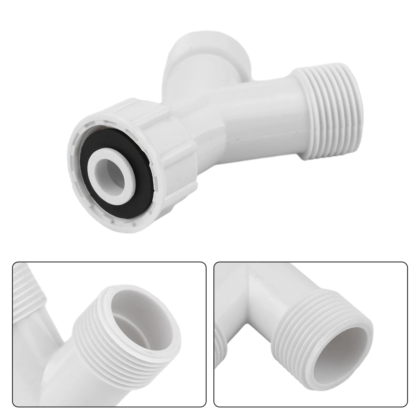 Y Splitter Joiner Premium Dishwasher Washing Machine Y Connector Adapter Achieve Smooth Water Distribution For Better Cleaning!