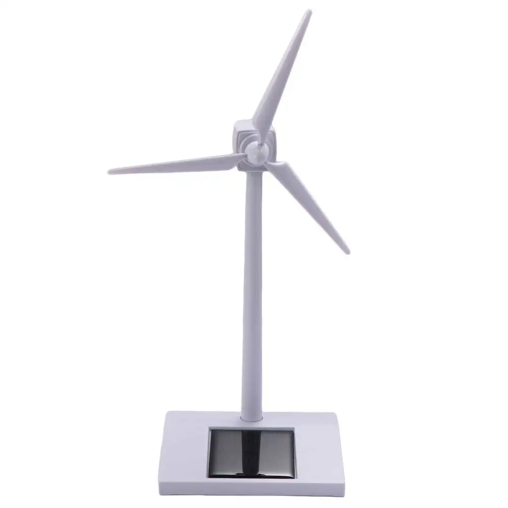 for  Boy White Wind Turbine Solar Powered Education Fun Science  Windmill  Puzzle  Windmill Model 3D Windmill