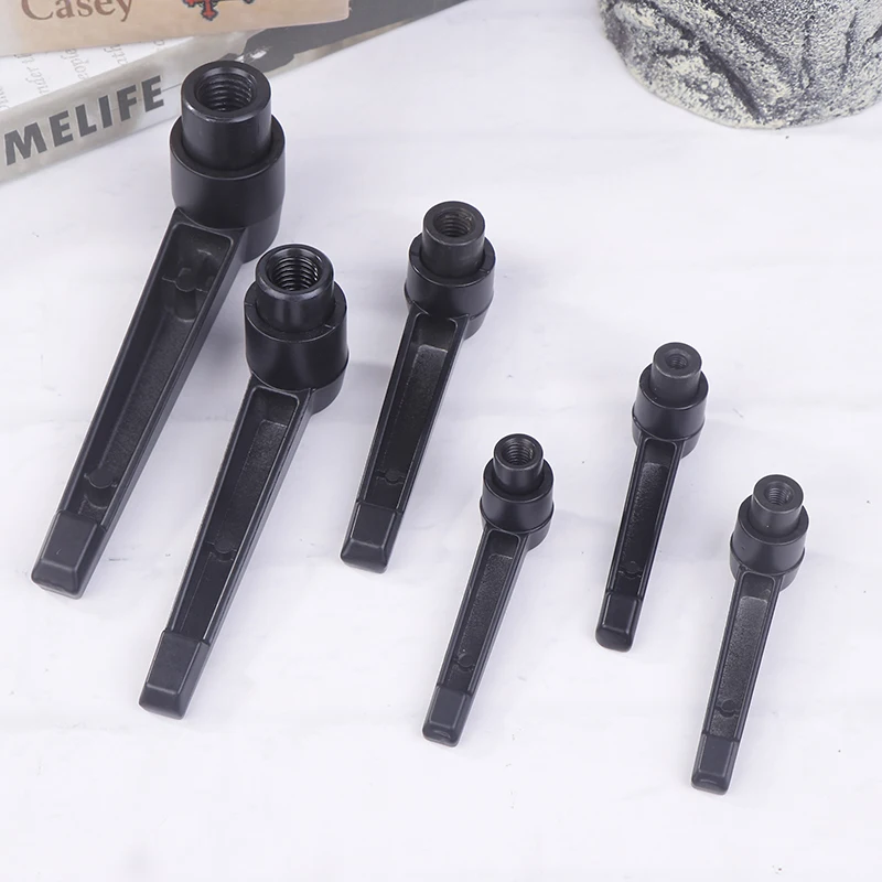 

M4/M5/M6/M8/M10/M12 Adjustable Locking Handle Zinc Alloy Rotating Locking Handle 7-shaped Handle Universal Aluminum Handle