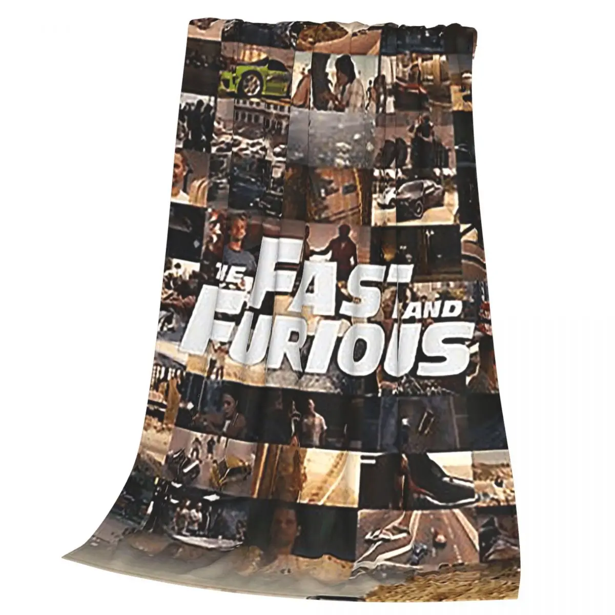 Fast And Furious Legends Tribute Blanket Soft Warm Flannel Throw Blanket Cover for Bed Living room Picnic Travel Home Sofa