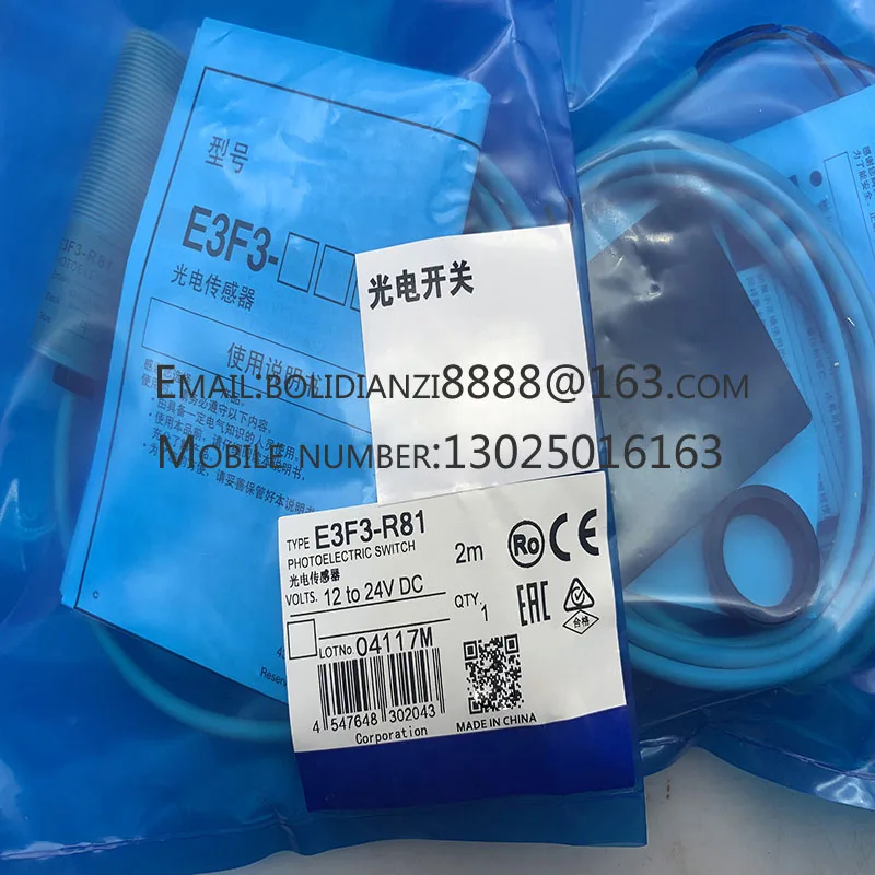 Nieuwe Foto-Elektrische Schakelaar Sensor E3F3-R16 ( R36 R66 R86 R17 R37 R82 R87)