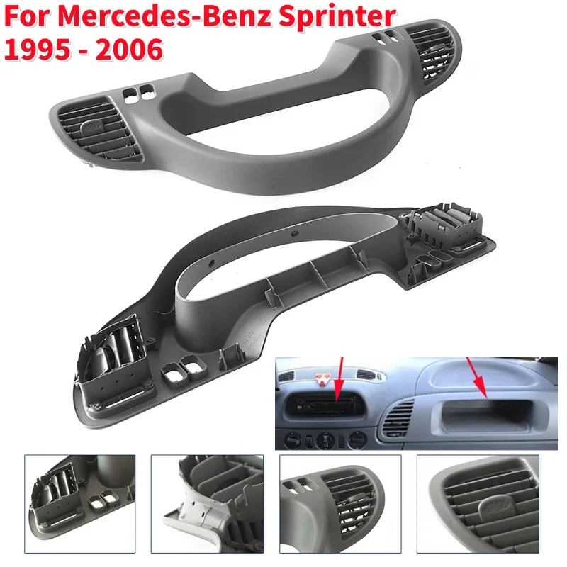 

Корпус приборной панели, вентиляционное отверстие, аксессуары для интерьера автомобиля Mercedes-Benz Sprinter 1995-2006