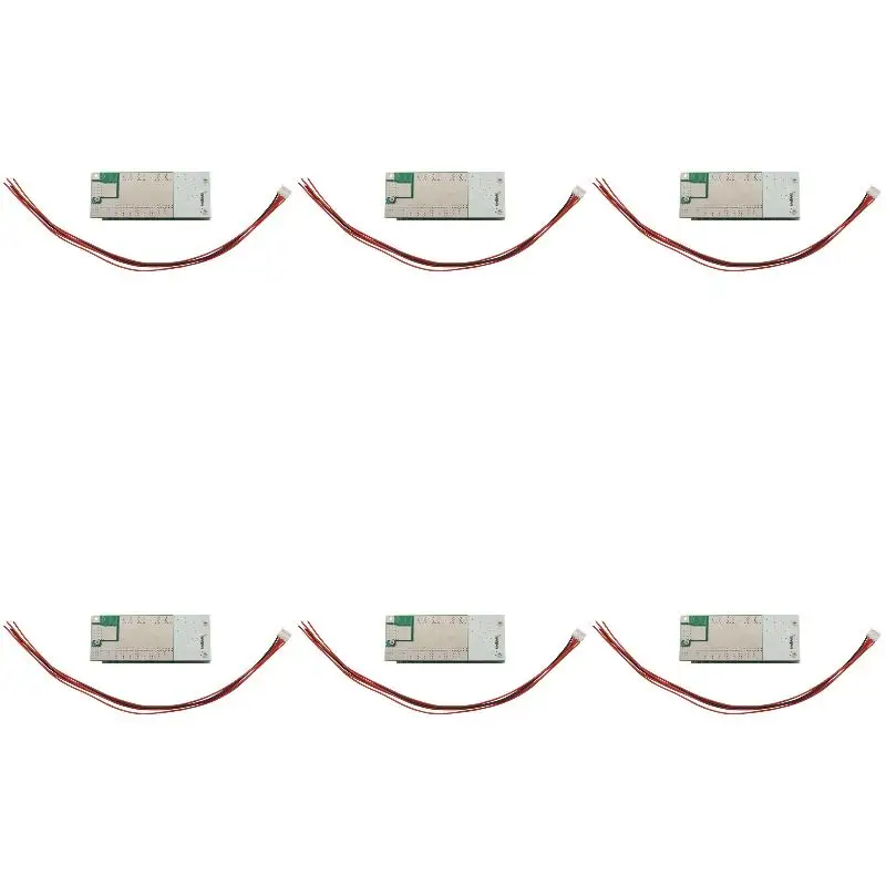 6Pack X(4S 12V 100A Protection Circuit Board Lifepo4 3.2V With Balanced Ups Inverter Storage Packs Charger Battery