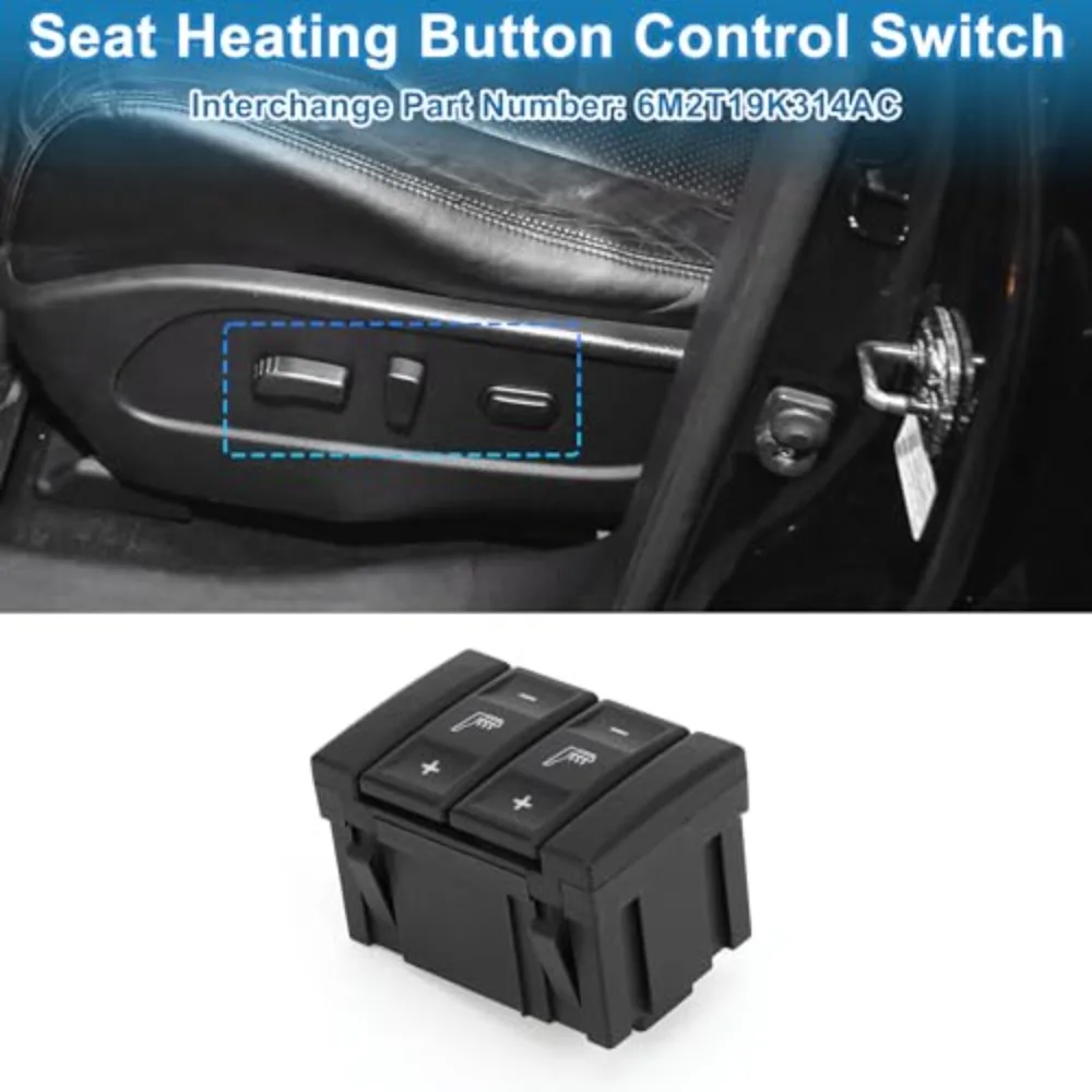 6M2T-19K314-AC Seat Heating Button Control Switch For Ford S-MAX 2006 -2015 Galaxy MK 3 2006-2015 For Mondeo MK 4 6M2T19K314AC - view 3