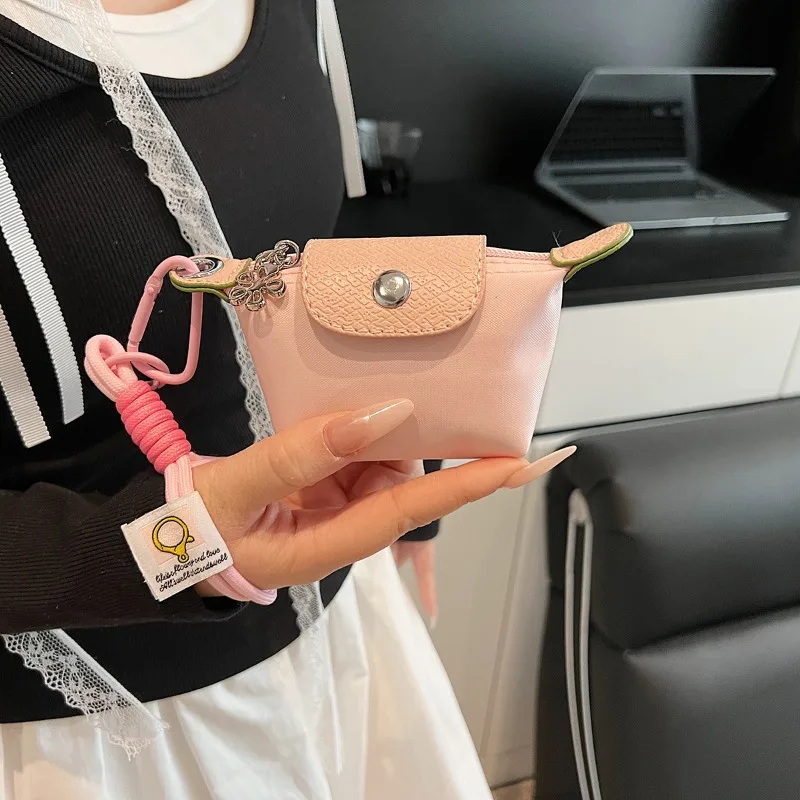 Lightweight Mini Makeup Bag Oxford Cloth Dumpling Headphone Bag for Storage Bags Hanging Holds Small Items Bolsas Femininas 2025 image 4