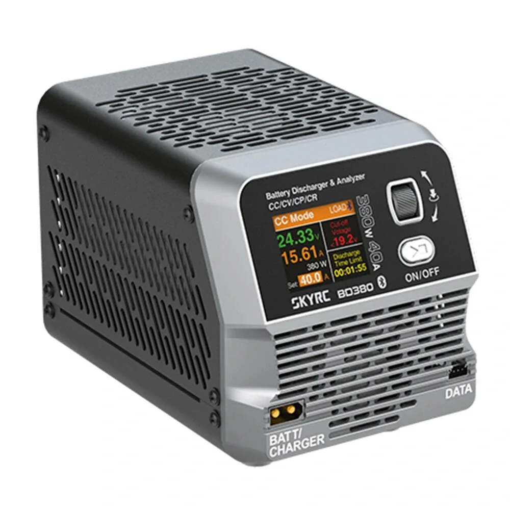 BD380 Battery Discharger Analyzer 380W 40A 30V Four Modes CC/CP/CR/CV  Burst PowerBoosted Designed for RC Models