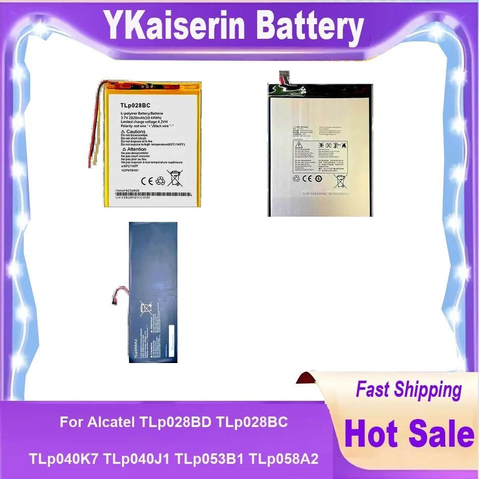 Laptop Battery For Alcatel Tab Pixe 3 Joy 1 9029Z A30 4G LTE 9024W 8.0