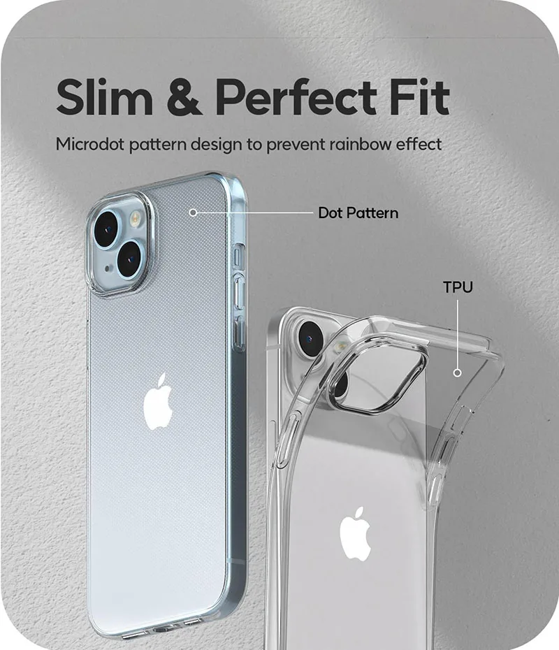 Transparent Silicone Case For iPhone 15 16 14 Plus 13 12 Mini 11 Pro Max Clear Ultra Thin Back Cover 11 12 13 14 15 16 Pro