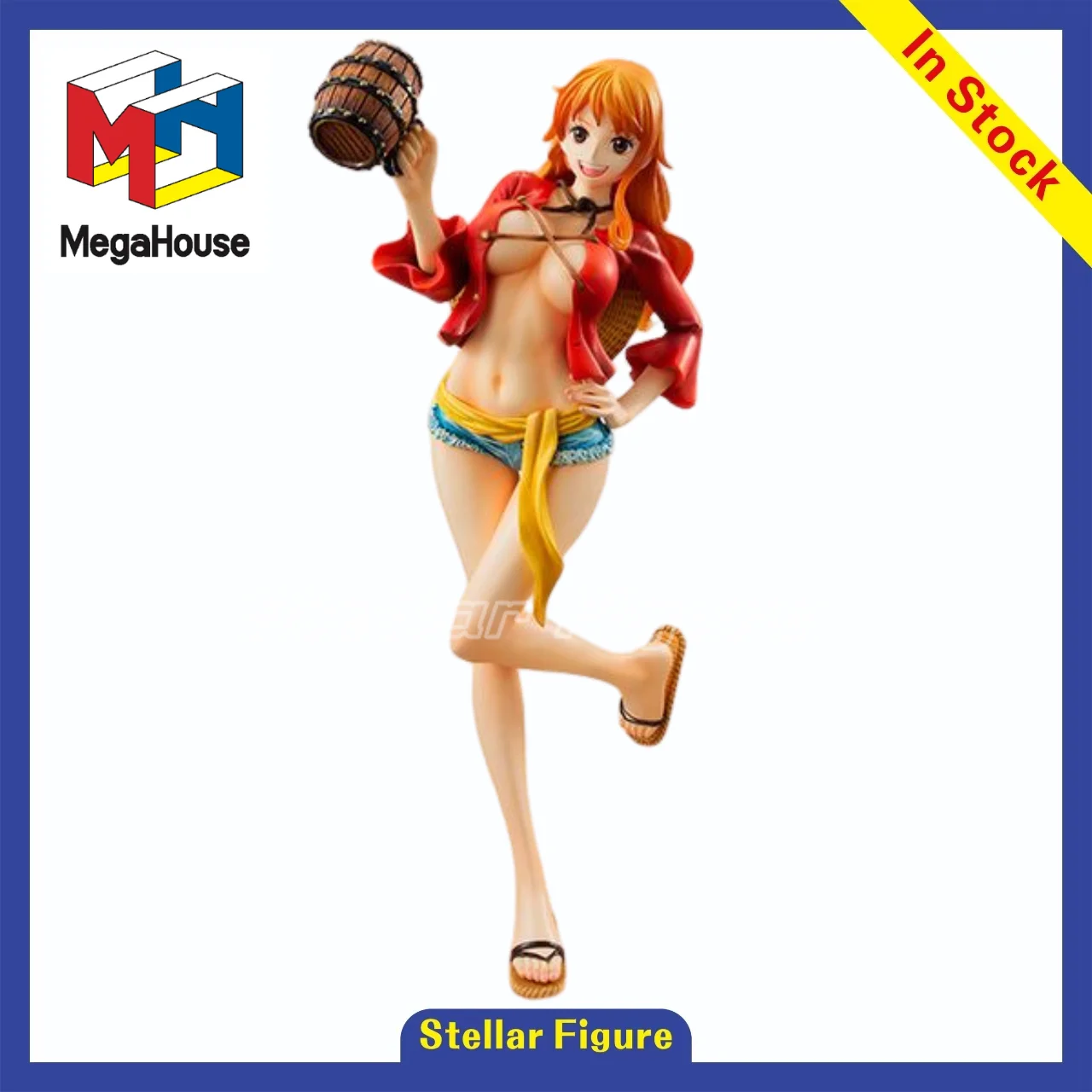 

【SF】В наличии: Коллекционная фигурка MegaHouse POP Limited Edition ONE PIECE Nami, модель для подарка
