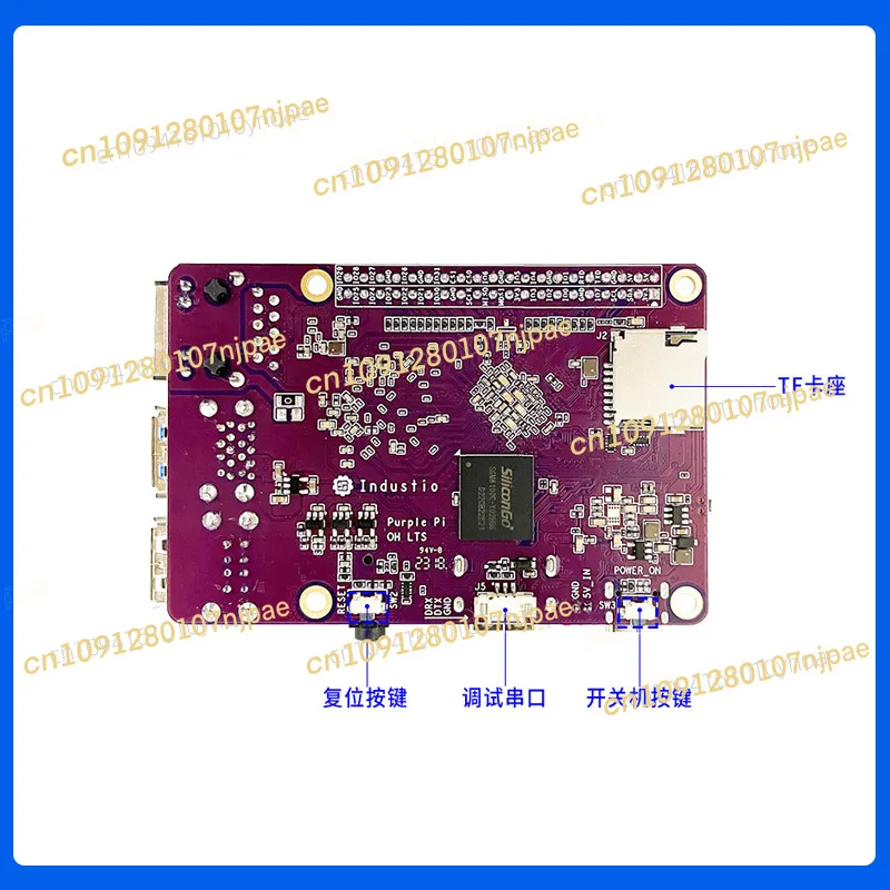 لوحة تطوير Hongmeng مفتوحة المصدر، بطاقة OpenHarmony، برمجة Linux المدمجة RK3566 Raspberry Pi