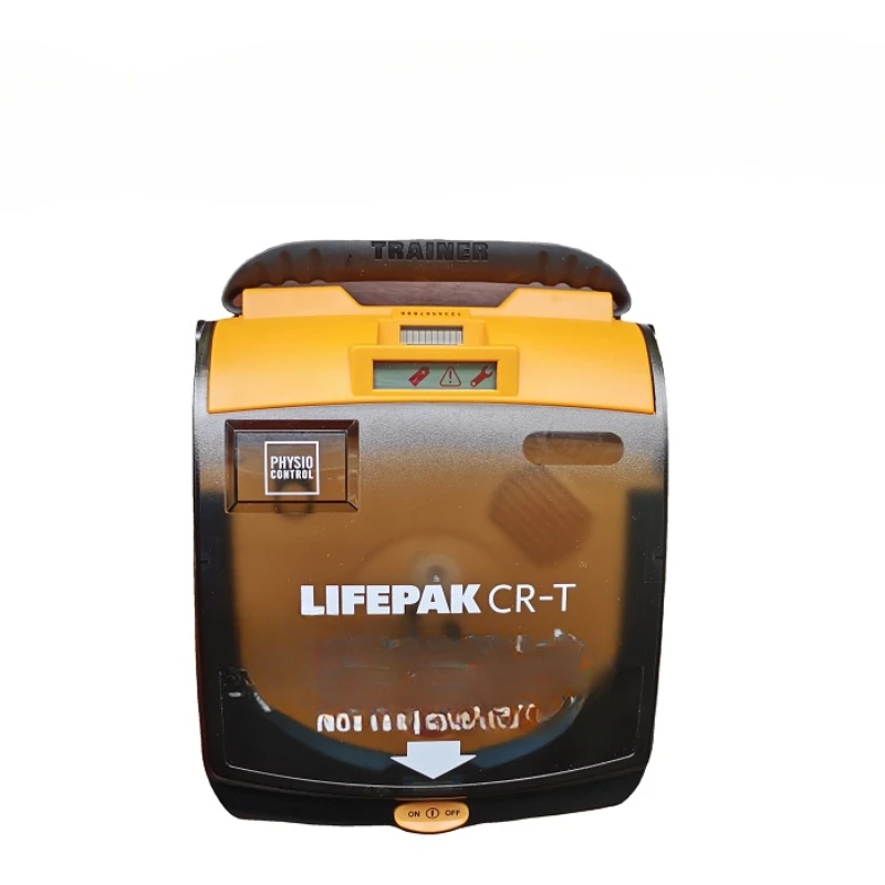 The AED defibrillator training machine trains the body