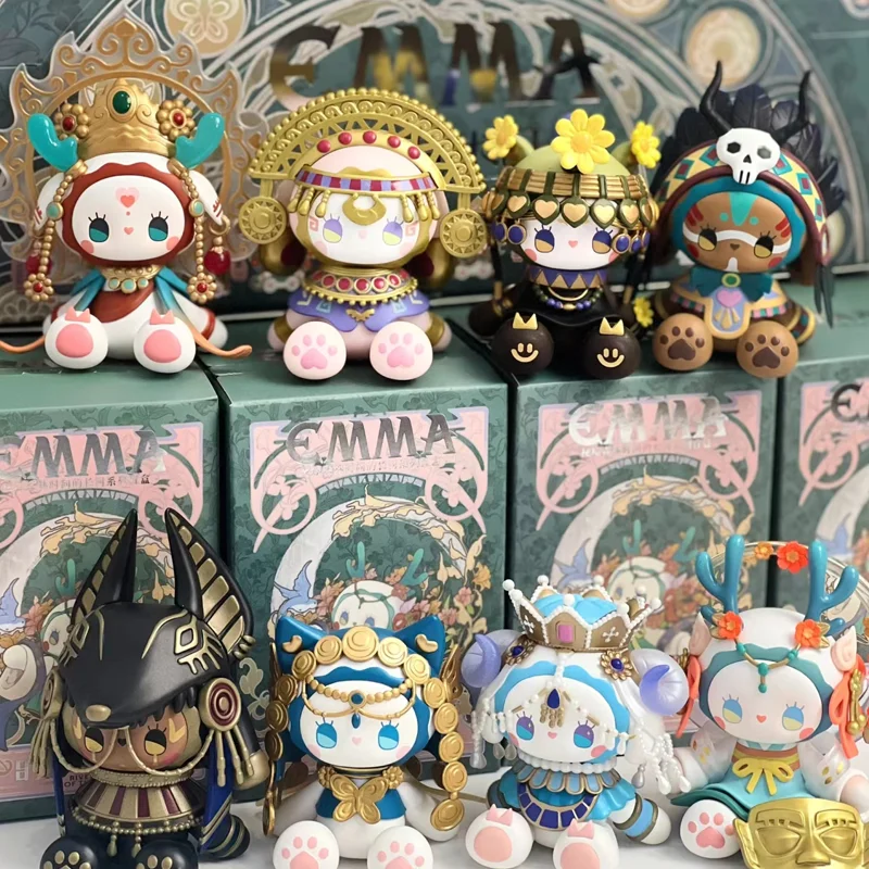 جديد الأصلي إيما سيكريت غابة نهر الزمن سلسلة صندوق أعمى لعبة حساسة تخمين حقيبة لعبة جمع الديكور الكبار الاطفال هدية