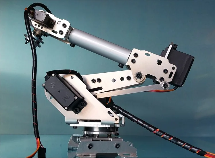 Mechanical arm, mechanical arm 6 degrees of freedom manipulator abb industrial robot model, six-axis robot 2