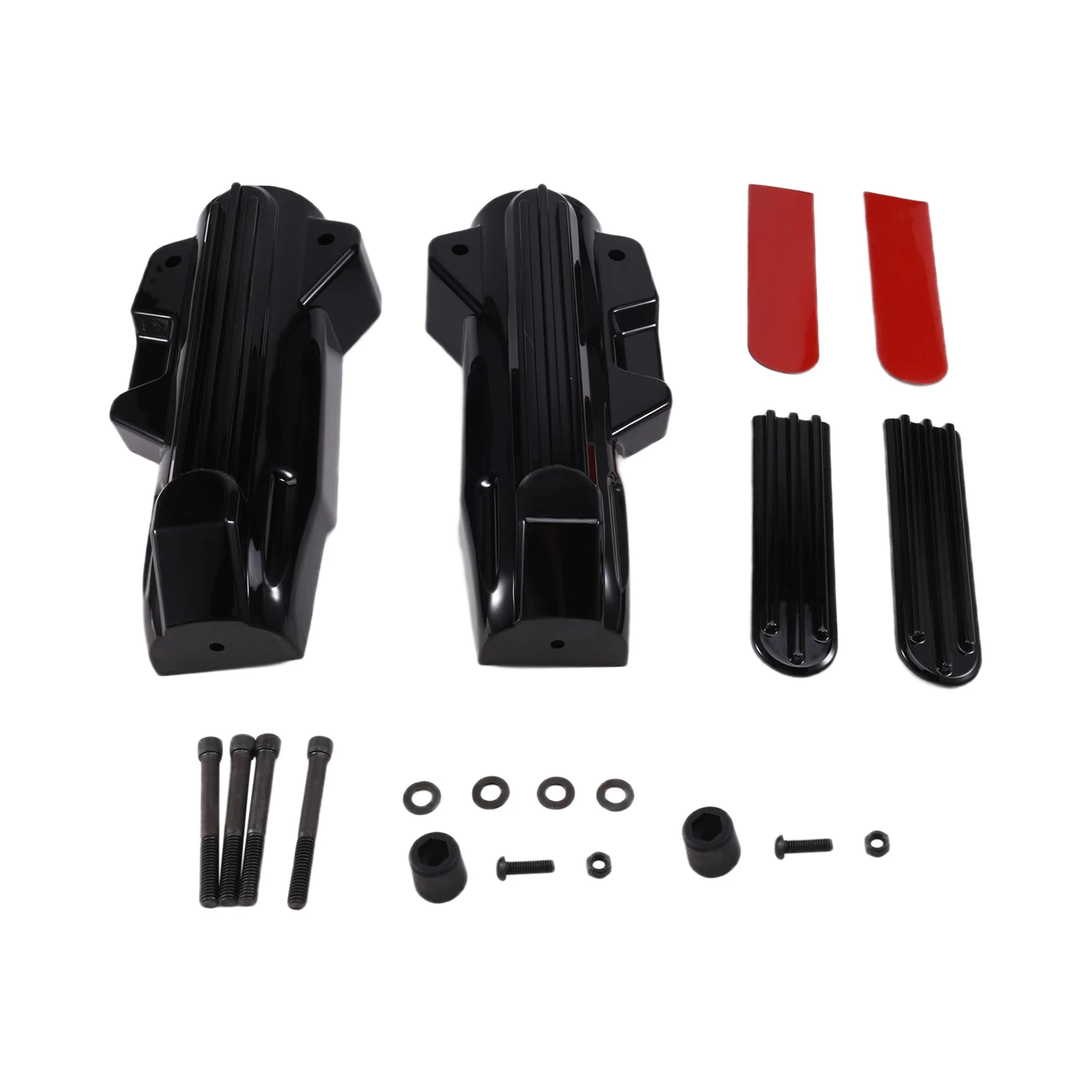 

Motorcycle Front Fork Covers Front Fork Shock Absorber Cover For Electra Glide Road King Street Glide 2014-2022-Boom