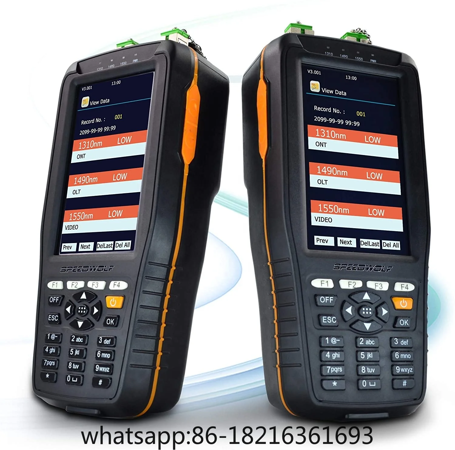 

High-Precision Fiber Tool PON Power Meter OPM Optical Multifunction 10mW VFL