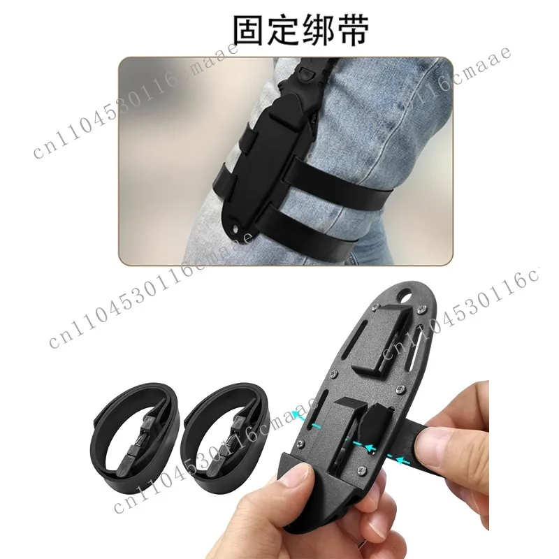 Multi-Function Stainless Steel Diving Leg Knife for Underwater Net Cutting – Emergency Self-Rescue Tool for Divers, Swimmers view 3