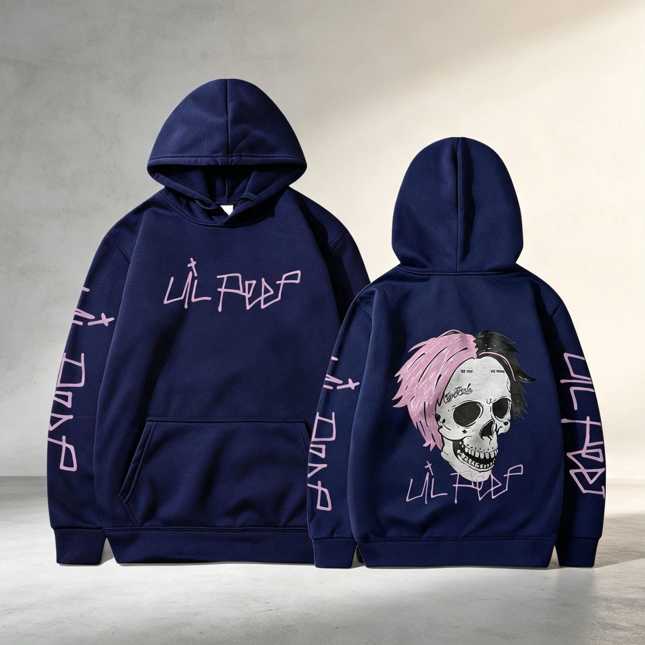 Rapper Lil Peep Cry Baby Hoodi - Winter Clothing 1 Year Old review and price