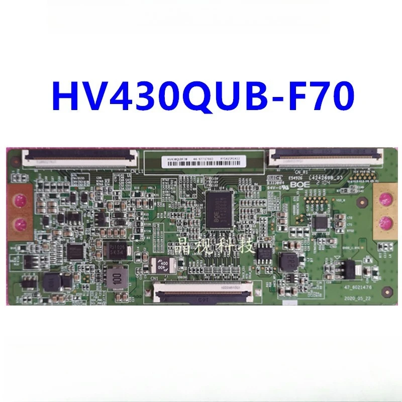 Логическая плата TV Tcon HV430QUB-F70 47- 6021476   Аксессуары для ремонта ЖК-телевизора