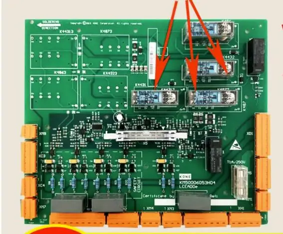 Original Tongli Elevator Safety Circuit Board 2nd Generation ADOe Board/KM50006052G01G02