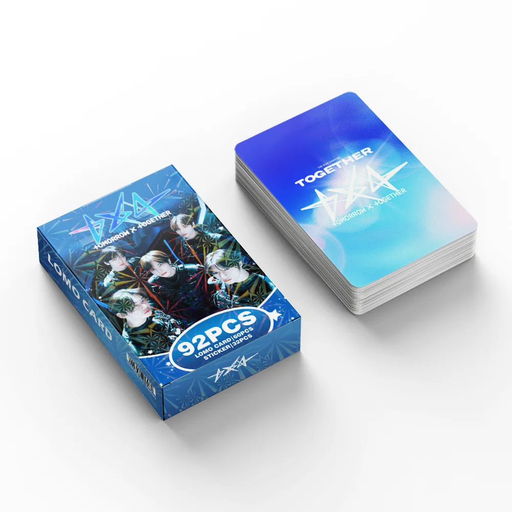 

K-Pop boy group new album The Star Chapter TOGETHER photo card, LOMO card, sticker, fan collectible gift