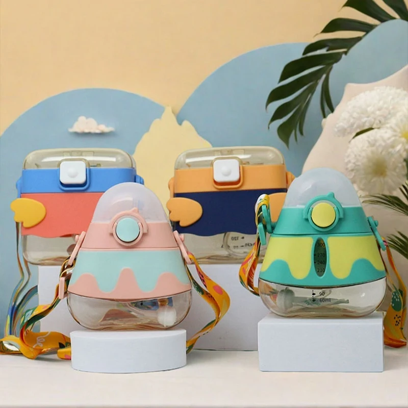 

Специальное предложение! 1 шт., портативная чашка-непроливайка с защитой от падения, детская соломенная бутылочка 3-в-1 для тренировок без протечек