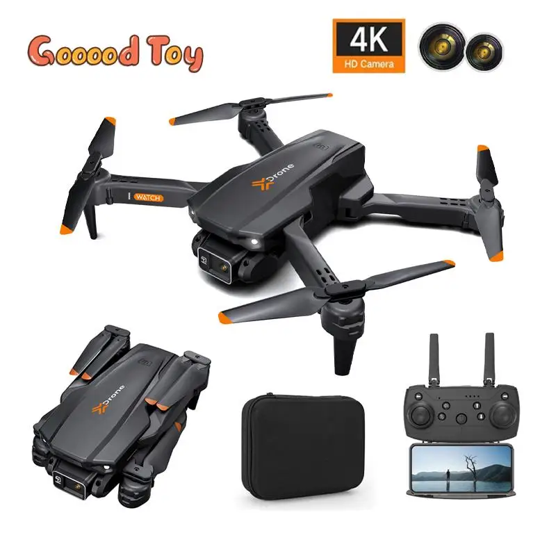 H15 WIFI RC Drone Optical Flow ESC 4K HD Dual Camera Quadcopter Aircraft Remote Control Helicopter Drones 360 Roll Altitude Hold