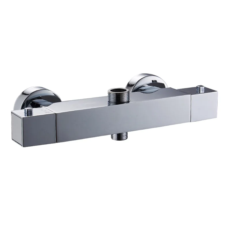 

Полностью медный термостатический смеситель для душа, ванной комнаты, ванны, главный корпус, клапан контроля температуры душа