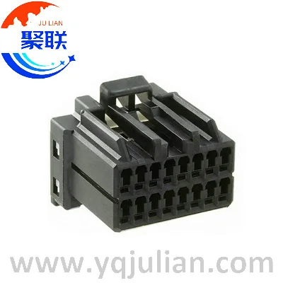 

Auto 16pin plug 175966-2 unsealed wiring cable connector with terminals