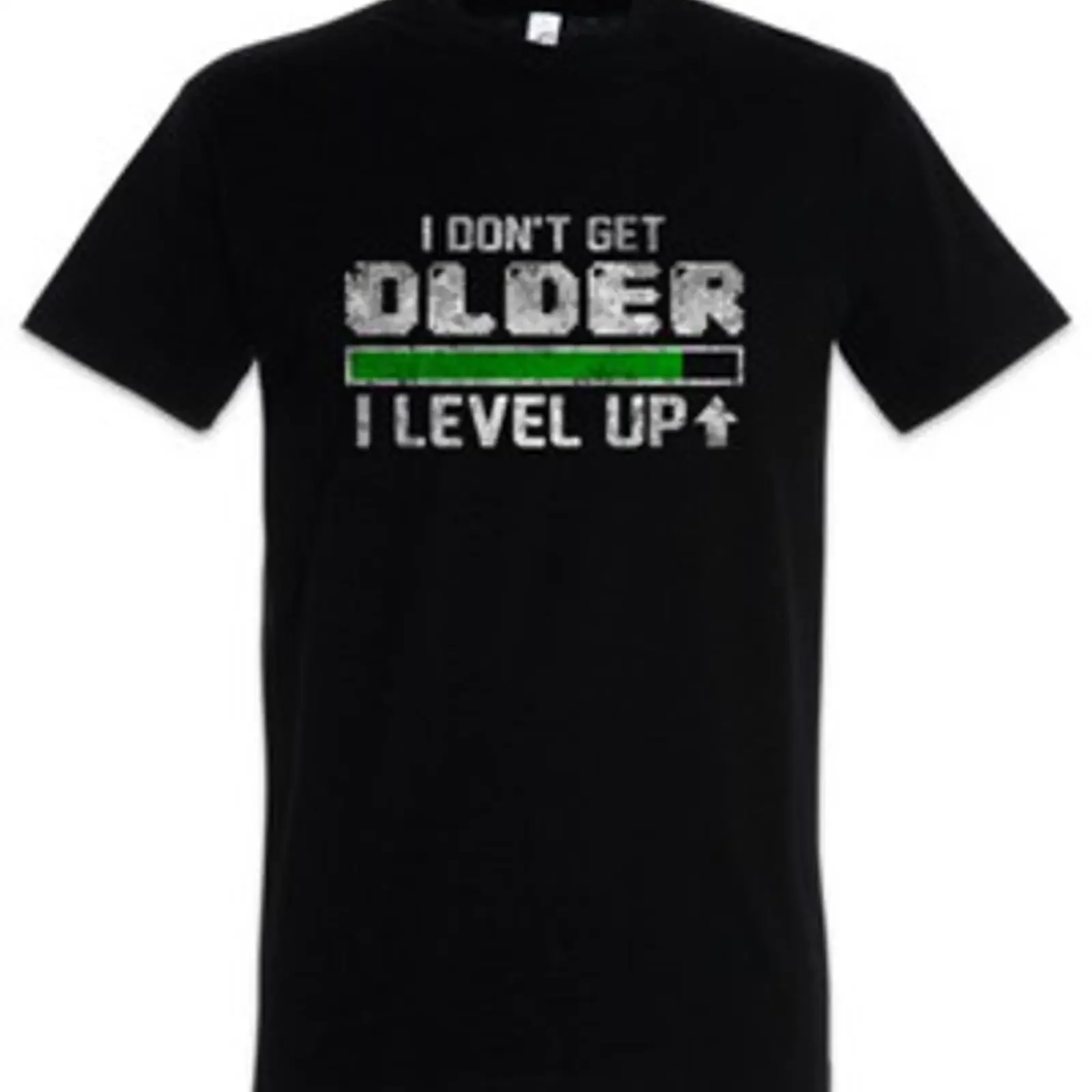 I DON'T GET OLDER LEVEL UP T SHIRT Fun Gamer Gaming Admin computer scientist vintage Washed Unisex Stylish streetwear fashion