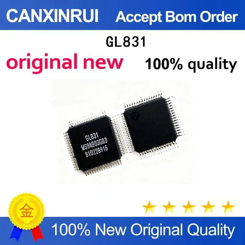

(5-100 Pieces) Brand new original GL831 QFP64 in stock