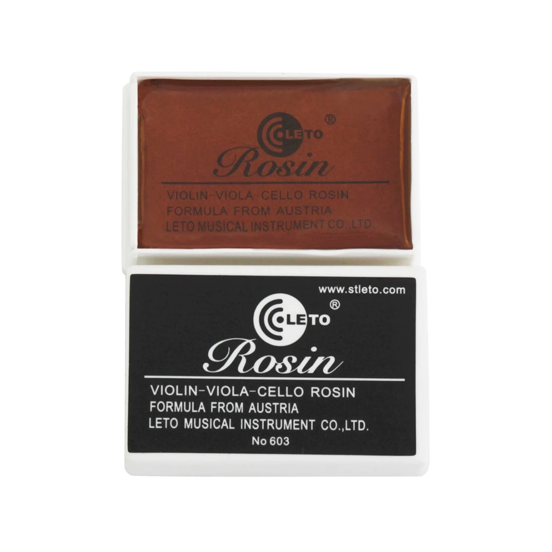 603 Bow Rosin Colophony Greek Pitch Friction-increasing Resin for Viola Violin Cello Bowed String Instrument Accessory - view 4