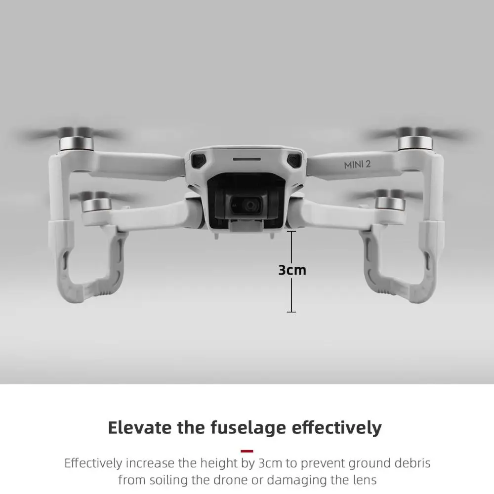 Landing Gear for DJI Mavic Mini 2/SE Height Extended Leg Protector Quick Release Feet Extensions Drone Accessory