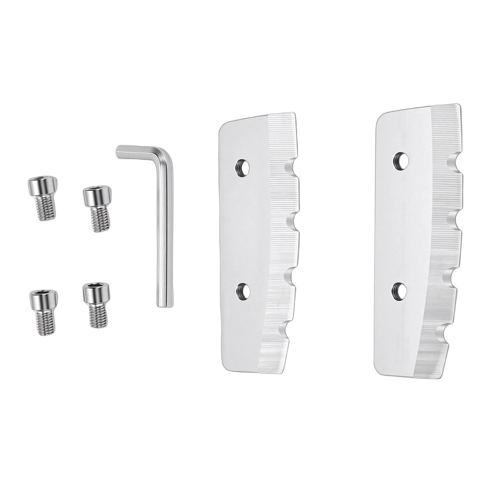 

2 шт. лезвий для ледоруба, подходят для ледорубов Eskimo 6 дюймов, из твердосплавной стали, сменные запчасти для ледорубов