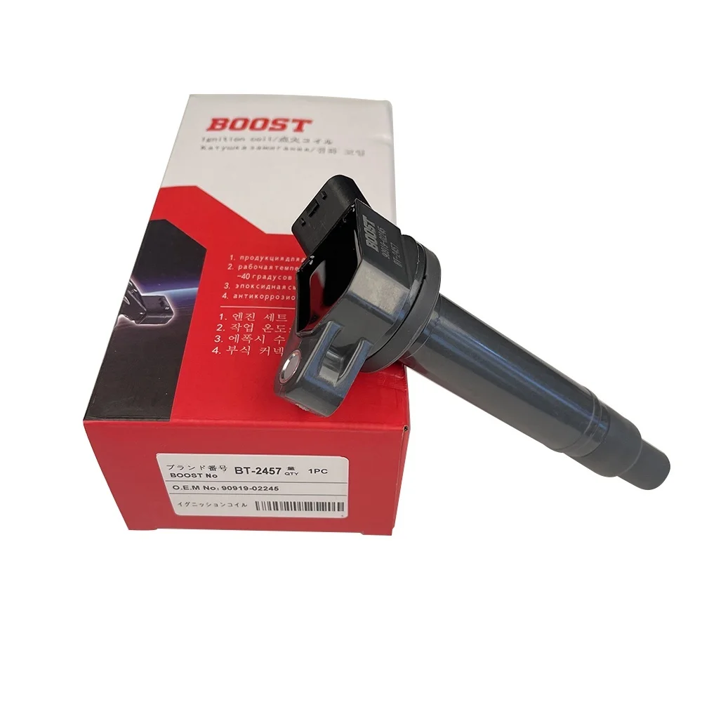 

High Quality Car Ignition Coil For Toyota Crown Mark II Progres Brevis Verossa BT-2457 90919-02245 1JZFSE