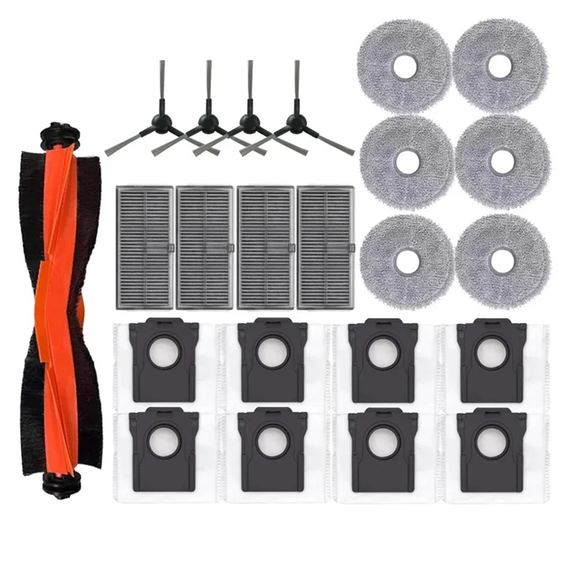 لفرشاة الشعر البديلة للمكنسة الكهربائية الروبوتية Dreame X30 Pro Plus / X30 Pro Ultra