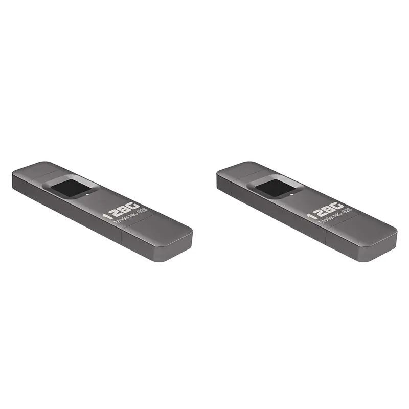 

【PUBLICITY】2X USB-накопитель с шифрованием по отпечатку пальца, высокоскоростная флеш-память для мобильных телефонов и компьютеров, 128 ГБ, для /I