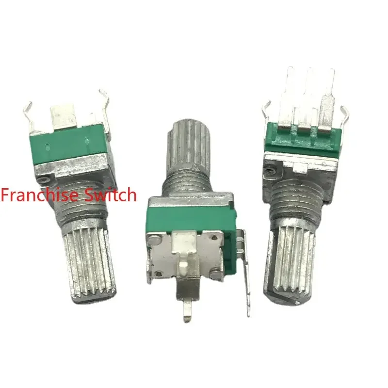 

10PCS 9-type Sealed Precision Potentiometer 15 Axis B10K B500K 15MM Length Volume