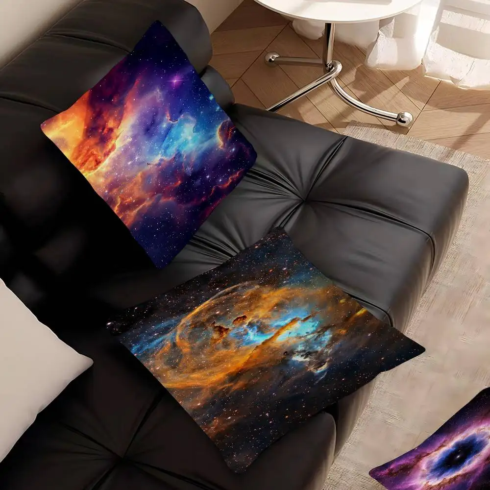Universe Space Pillowcase toon Gift Cushion Cover Bedroom Home Sofa Chair Seat Decor pillow case