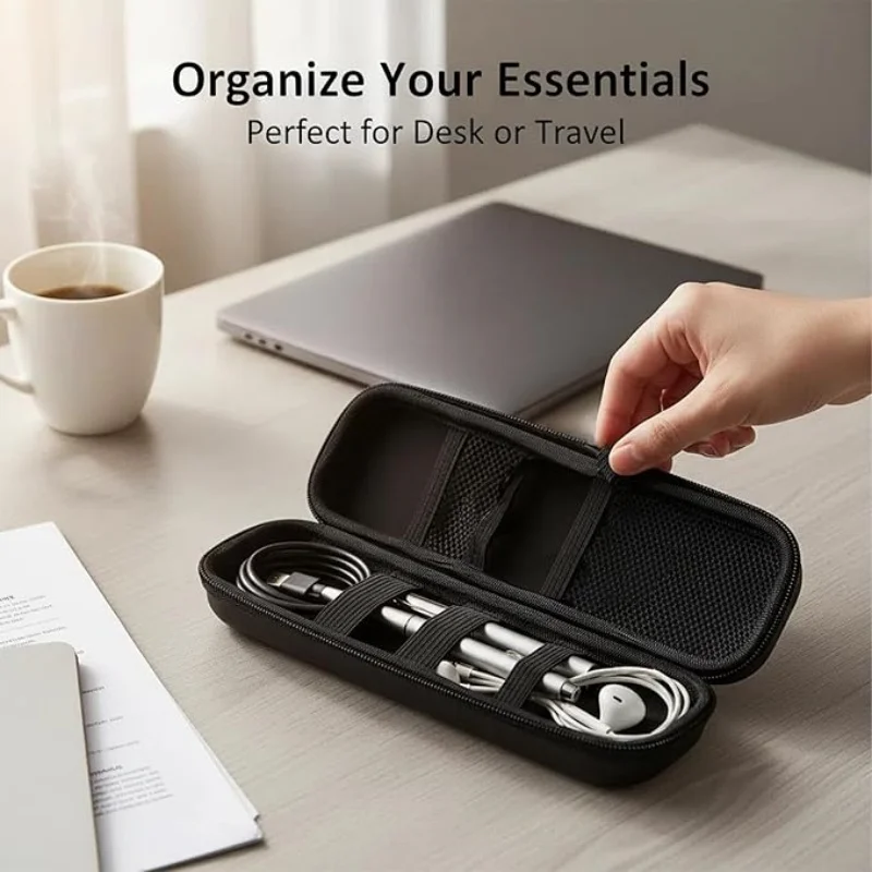 1pcs Cosmetic Brush Bag Portable New Large-Capacity Travel Carry Brush Eyebrow Pencil Eye Shadow Brush Bag sundry Storage.