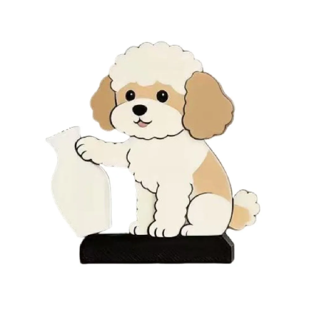 Creative Cat Refrigerator Magnet Acrylic Cute Pet Hair Collector Novelty Magnetic Base Cat hair Memorial Box Home Decor