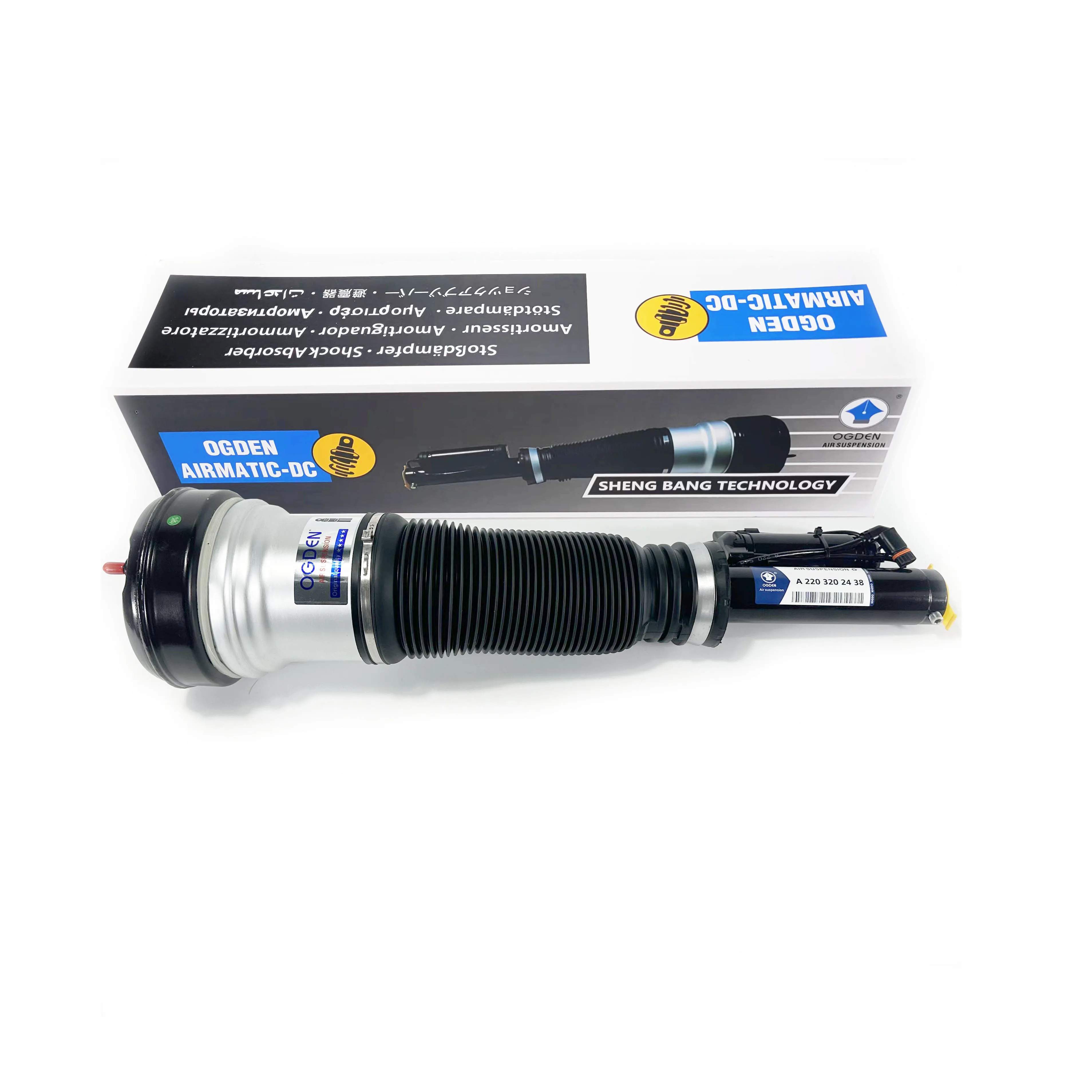 2Pcs Front Air Suspension Shock Absorber Strut For Mercedes Benz W220 S-Class S430 S500 S600 S552-Matic 2203202438 2203205113