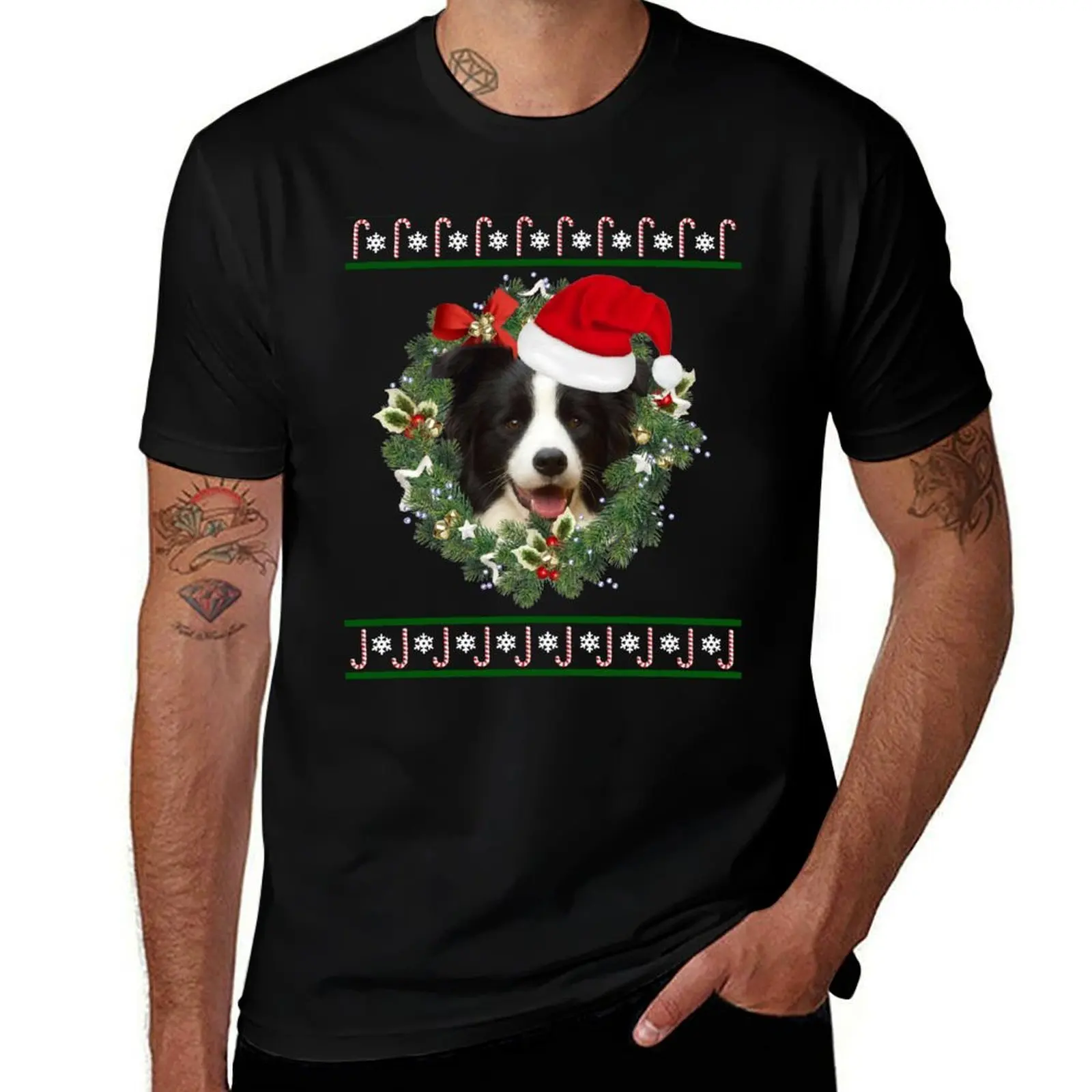 Kopie von Border Collie Tshirt Border Collie Dog Shirt Tee T-Shirt Fashion Letter Print T-Shirt