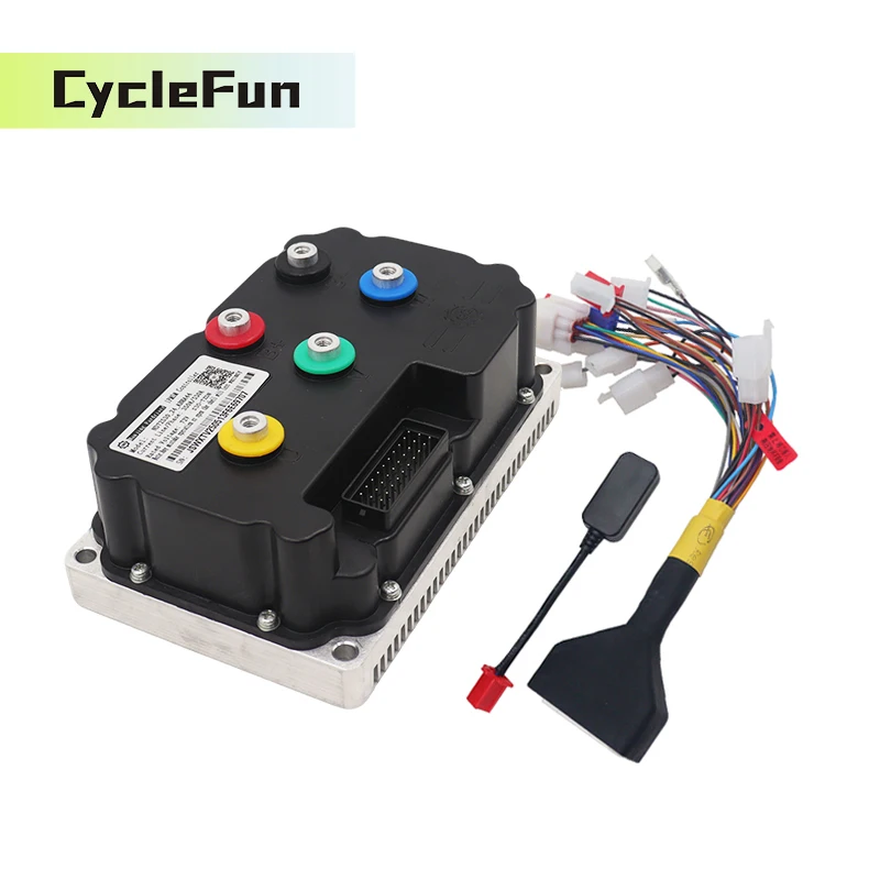 4000W 6000W ND72530 DC 350A Sine Wave FarDriver Hall Sensor Controller With N7 ONE-LIN Display For Electric Dirt Bike Scooter