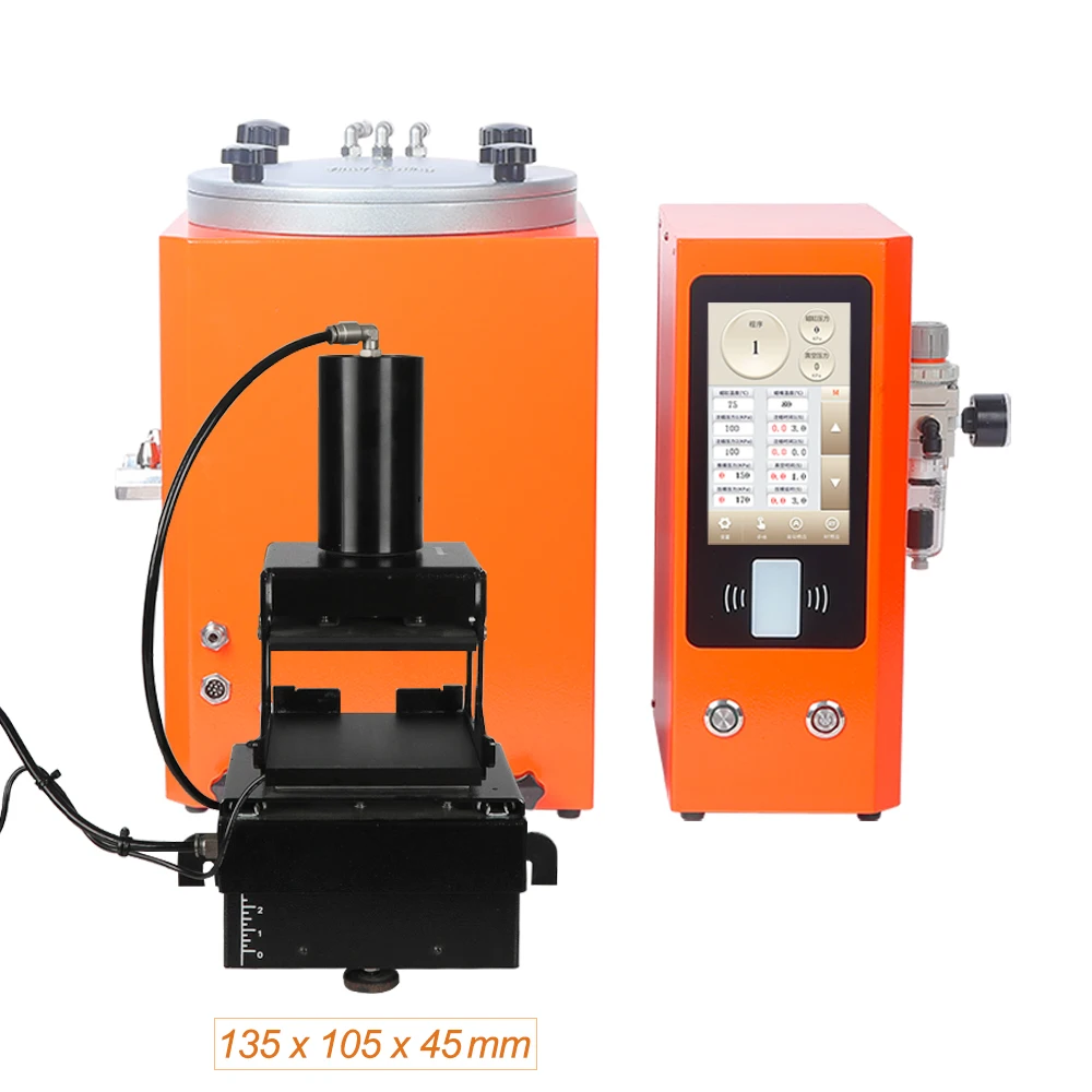 

Yihui Brand New Digital Auto Vacuum Wax Injector for Jewelry Wax Injection(send Small Clamp)