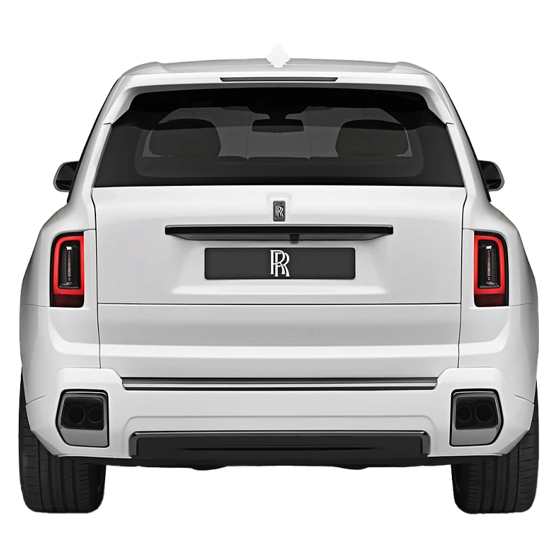 For 2018-2025 Rolls-Royce Cullinan New Condition Fiberglass Front & Rear Car Bumpers Upgrade Kit 2025 Rolls-Royce Cullinan